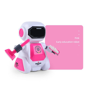 اسباب بازی ربات کنترلی نظافتچی صورتی SMART CLEANING ROBOT مدل T21B-2629 _اسباب بازی ربات
